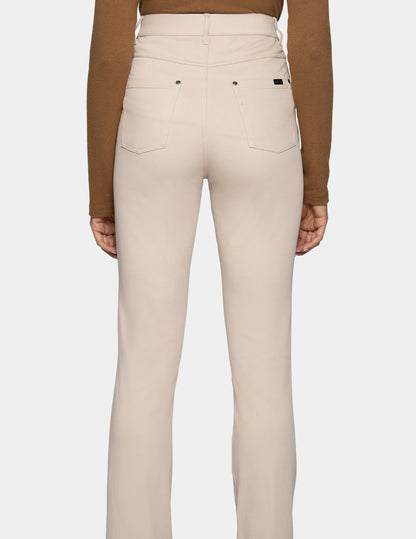 Ultra Soft Denim Baby Bootcut - Mushroom | Hue