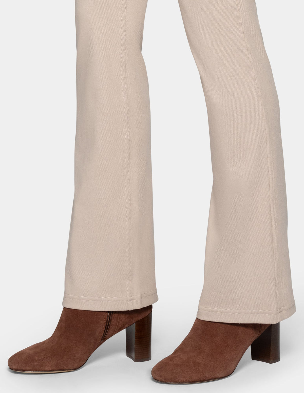 Ultra Soft Denim Baby Bootcut - Mushroom | Hue