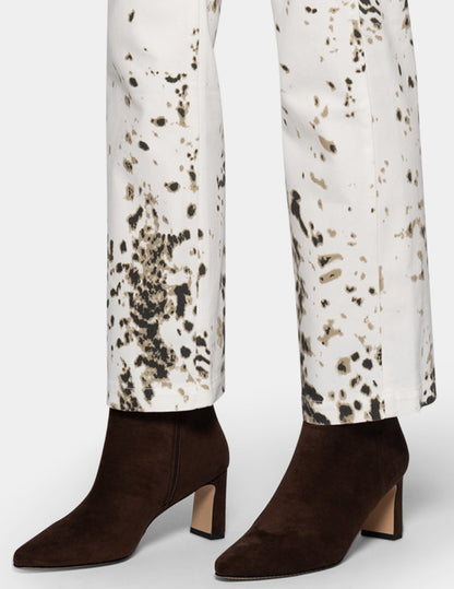 White Pony Straight Leg Pant - White | Hue