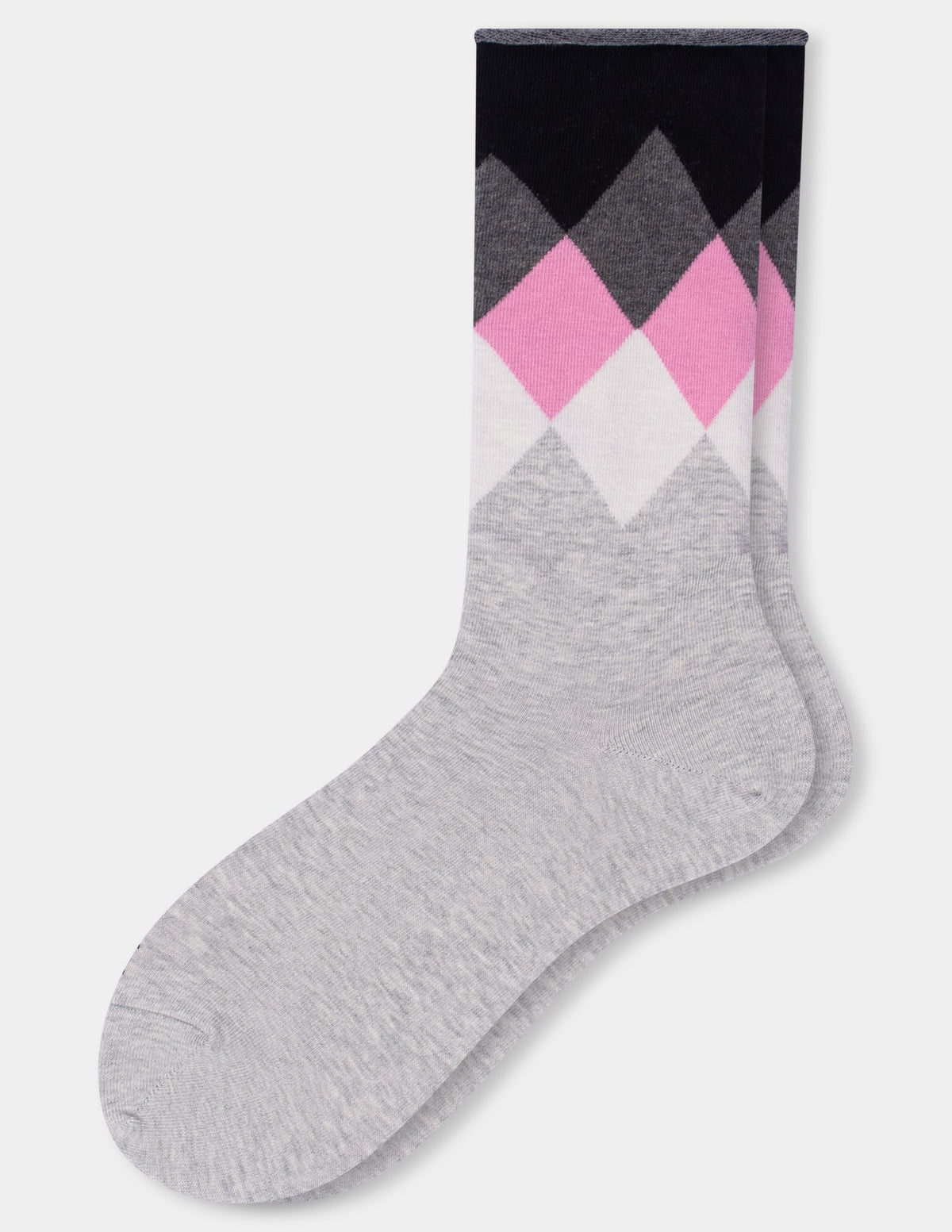 Jeans Sock Crew - Ombre Argyle | Hue