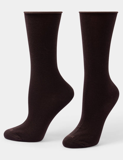 Jeans Socks Crew 3 Pair Pack - Ivory Animal | Hue