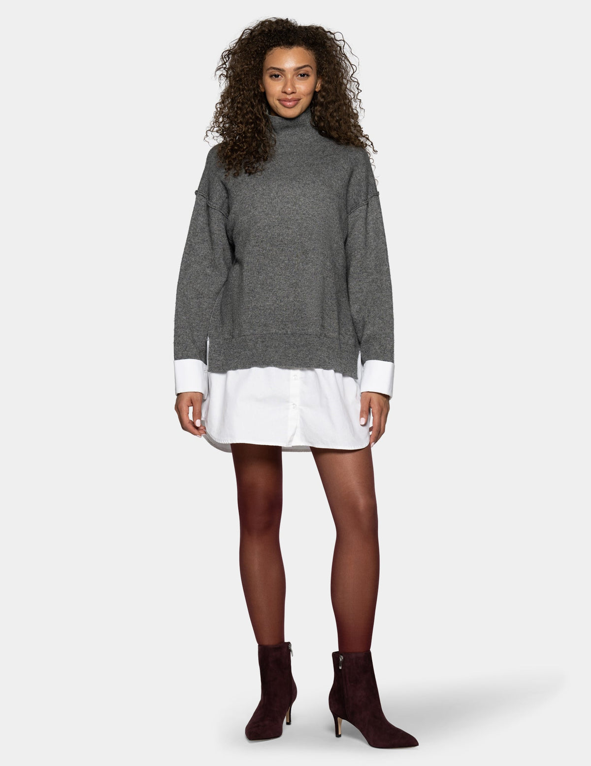 Extra Run Resist Sheer - Burgundy | Hue