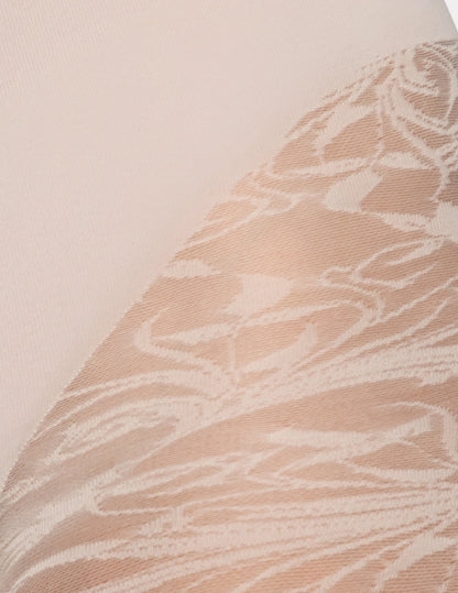 Floral Brocade Sheer - Ivory | Hue
