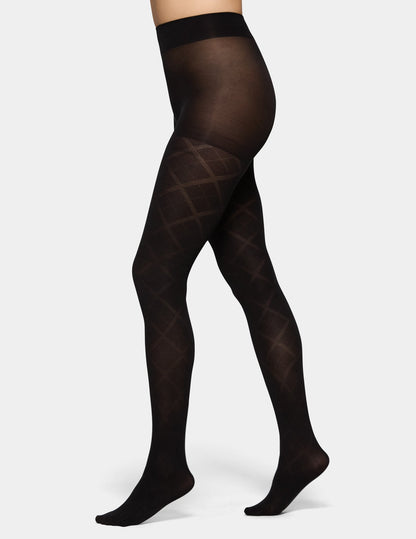 Textured Diamond Tight - Black | Hue