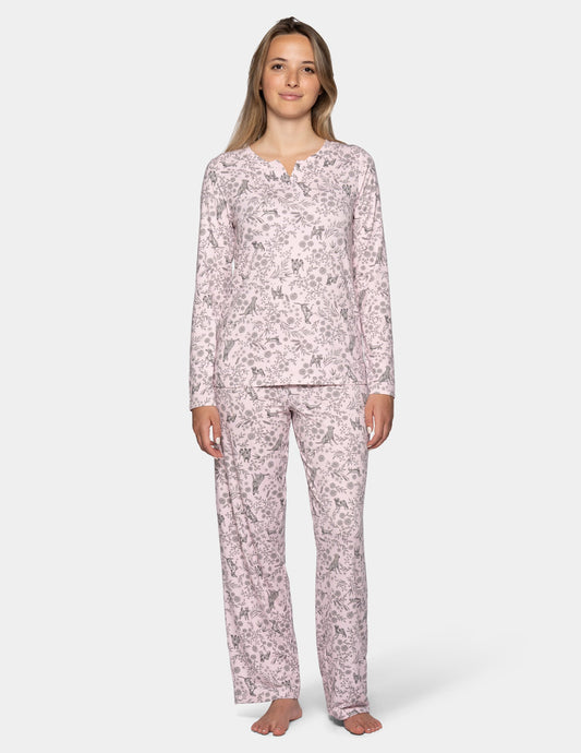 Timeless Jersey PJ Set - Ballerina | Hue