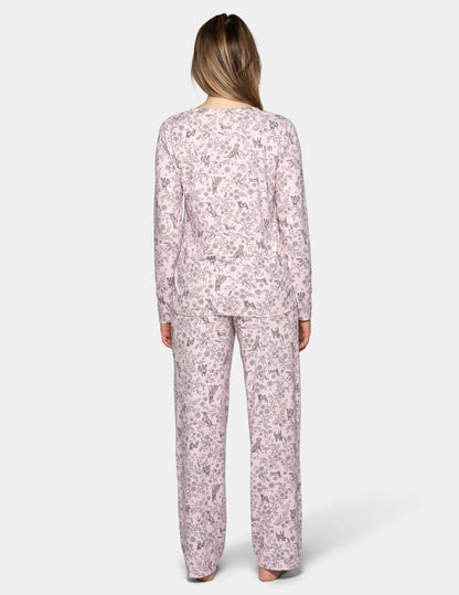 Timeless Jersey PJ Set - Ballerina | Hue
