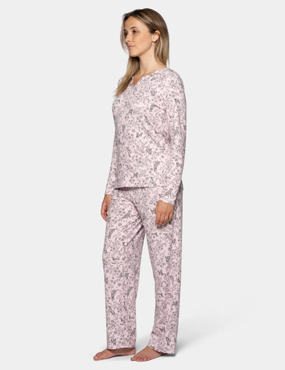 Timeless Jersey PJ Set - Ballerina | Hue