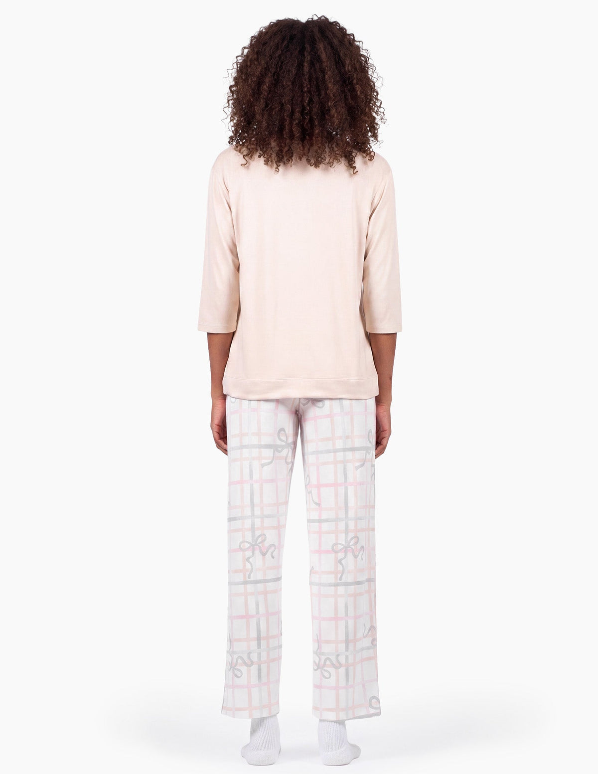 Brushed Loose Knit PJ Set - Smoke Gray | Hue
