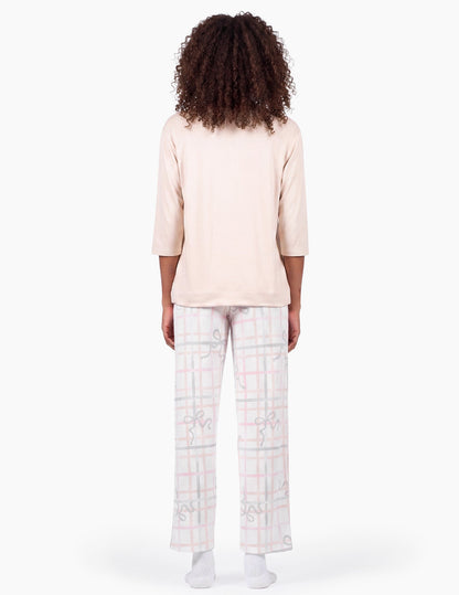 Brushed Loose Knit PJ Set - Smoke Gray | Hue