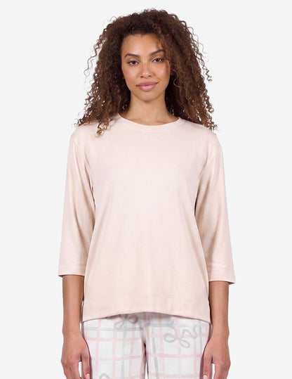 Brushed Loose Knit PJ Set - Smoke Gray | Hue