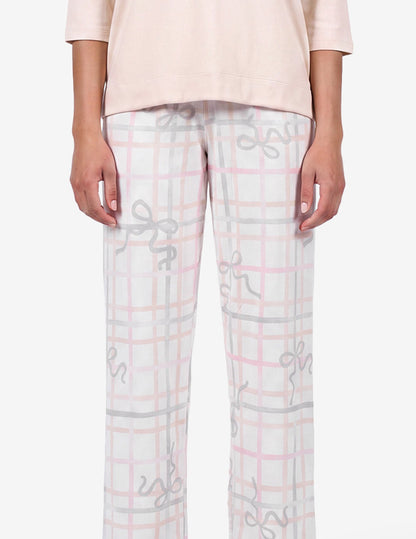 Brushed Loose Knit PJ Set - Smoke Gray | Hue