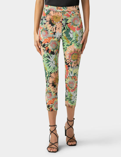 Bloom Ultra Soft Denim Capri - Multi | Hue