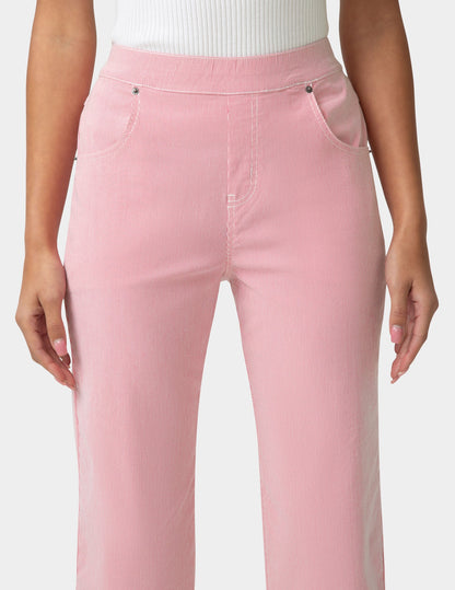 Spring Stripe Pedal Pusher - Slate Rose | Hue