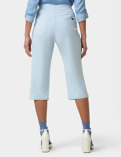 Spring Stripe Pedal Pusher - Blue | Hue