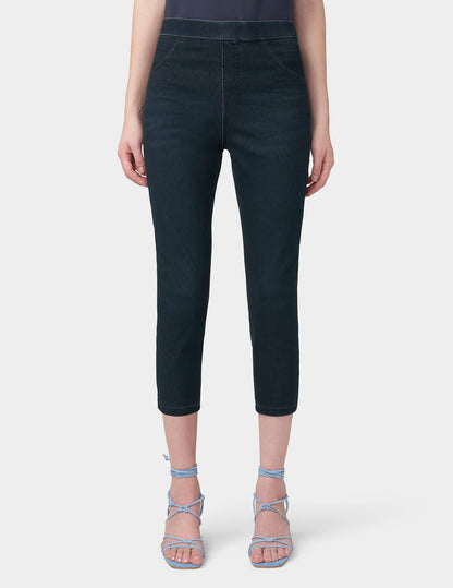 Denim Capri - Dark Denim | Hue