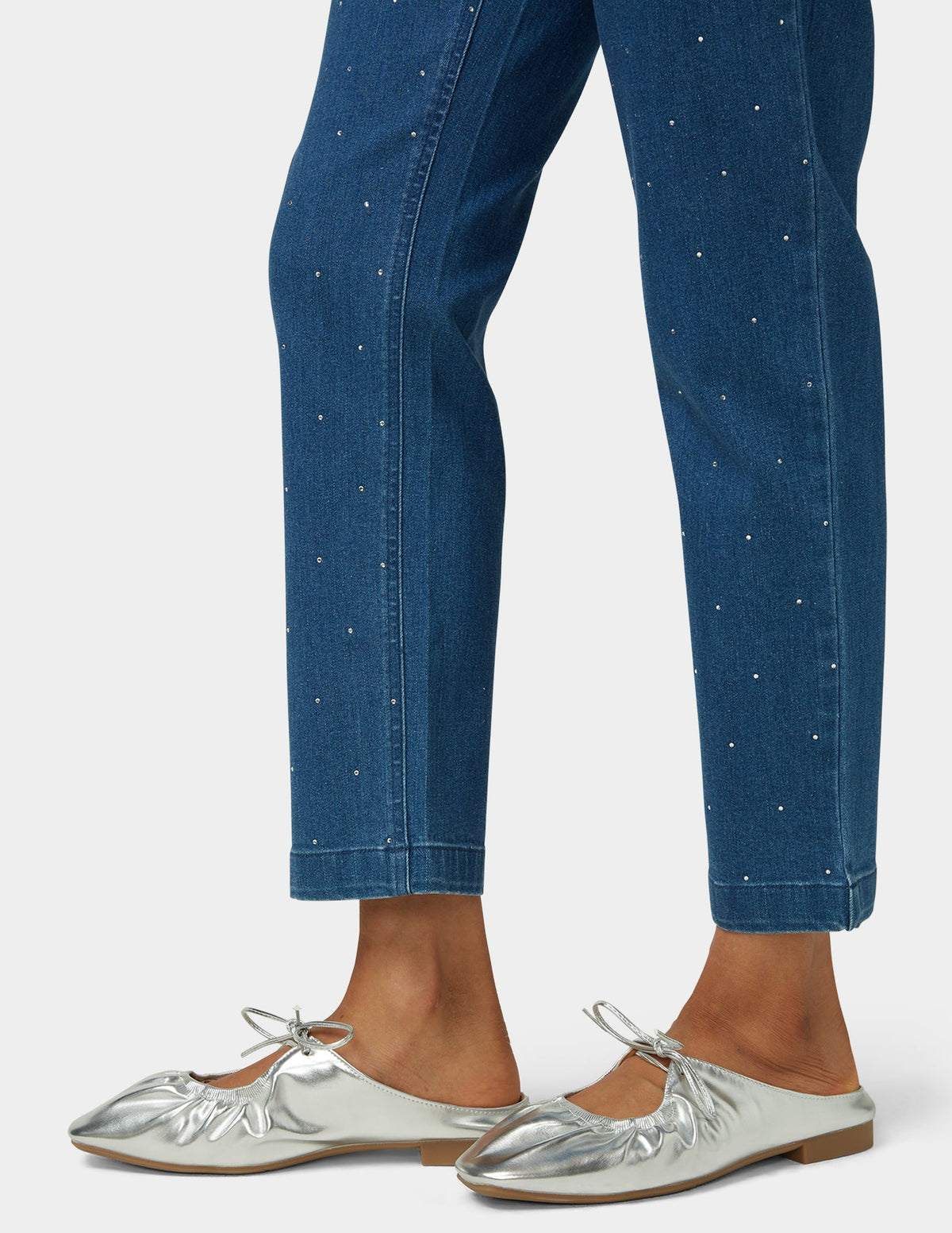 Rhinestone Cowgirl Denim Pant - Dark Rinse Wash | Hue