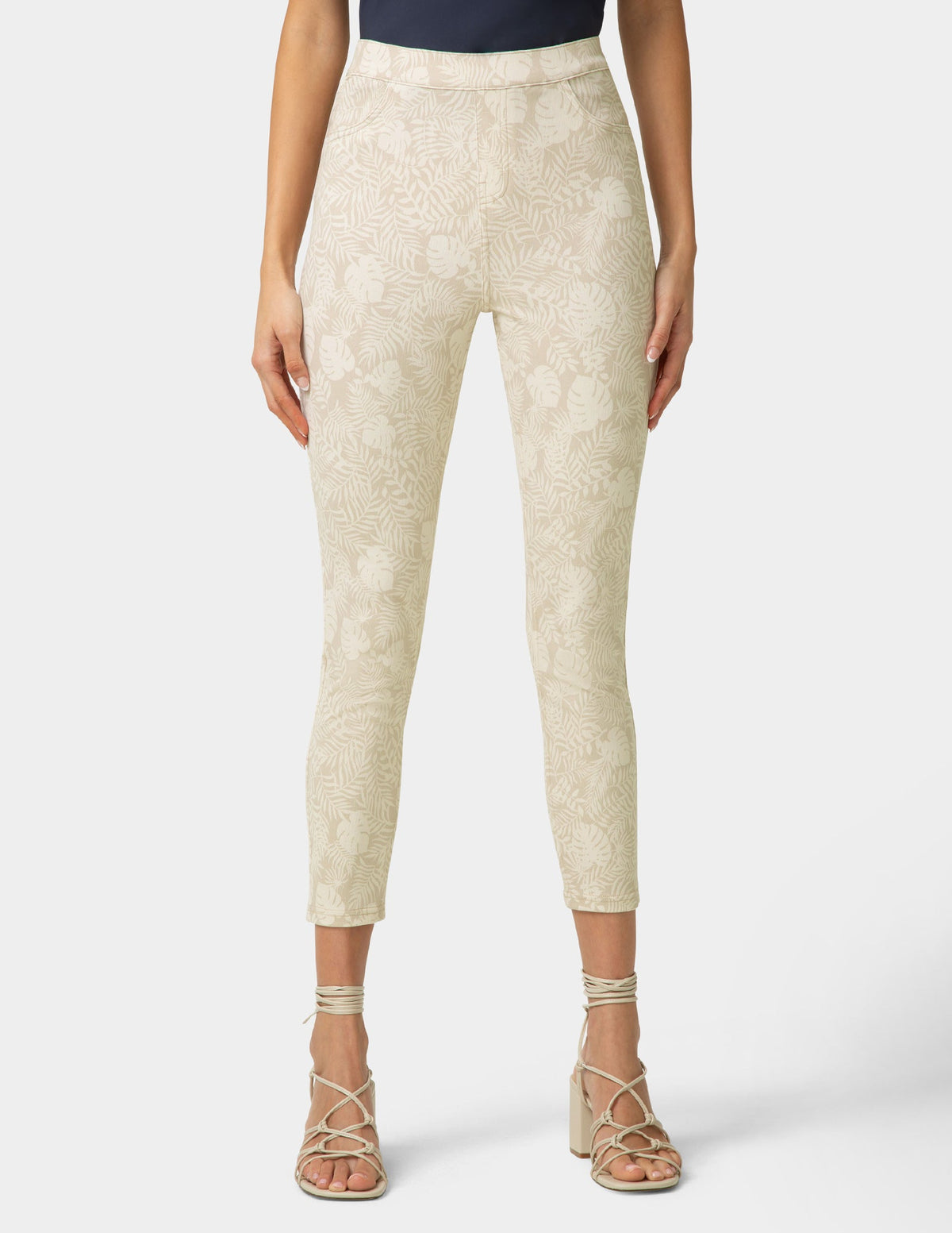 Tonal Ultra Soft Denim Skimmer - White Pepper | Hue