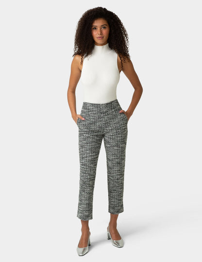 Stretch Boucle Skimmer - Black | Hue