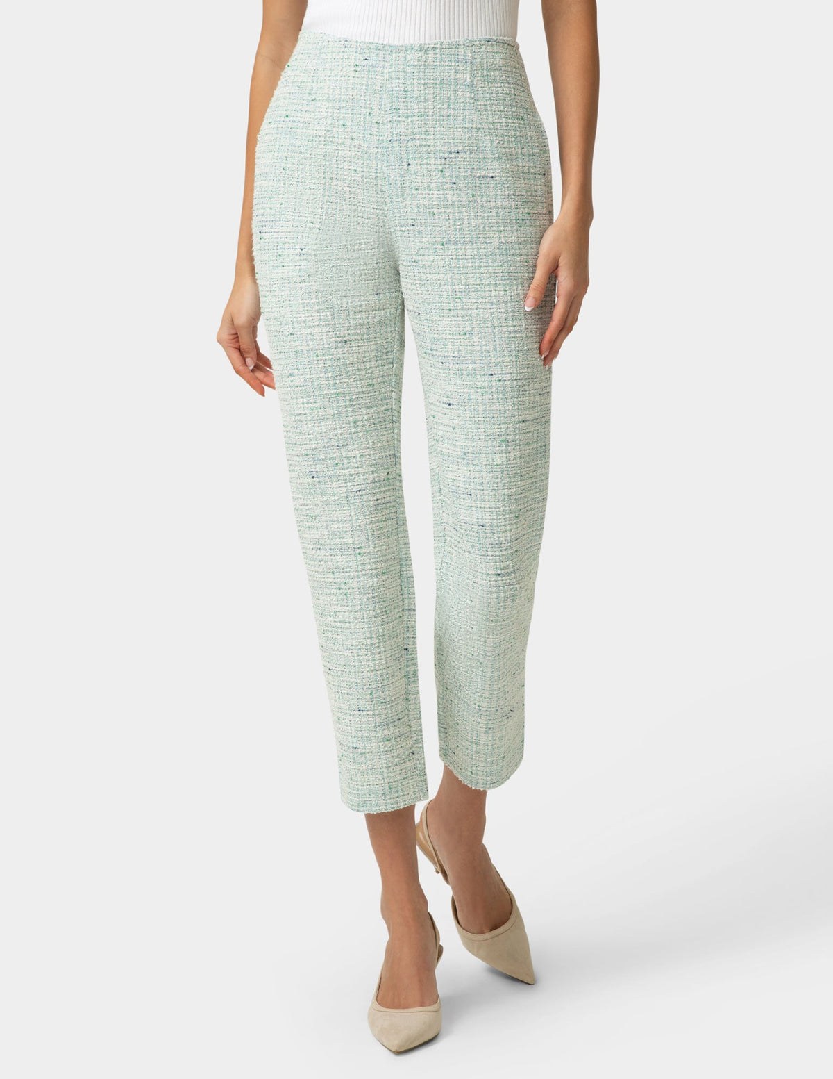 Stretch Boucle Skimmer - Mint | Hue