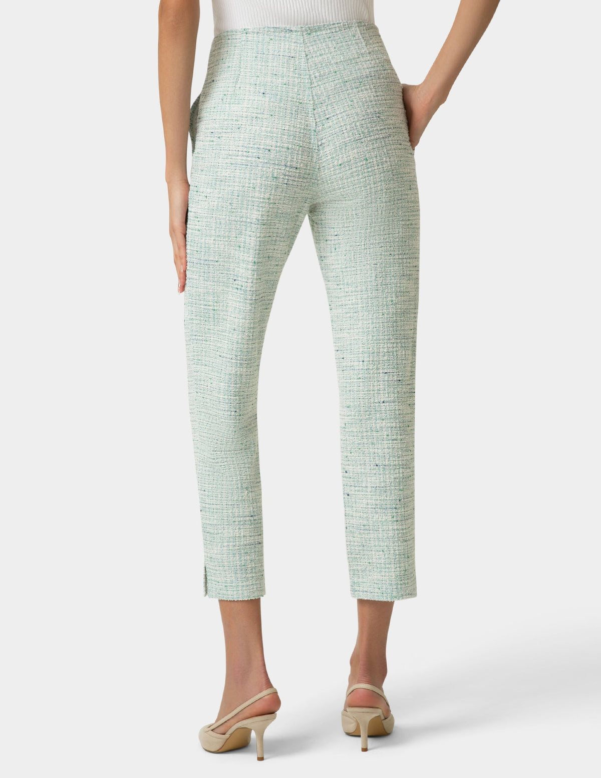 Stretch Boucle Skimmer - Mint | Hue