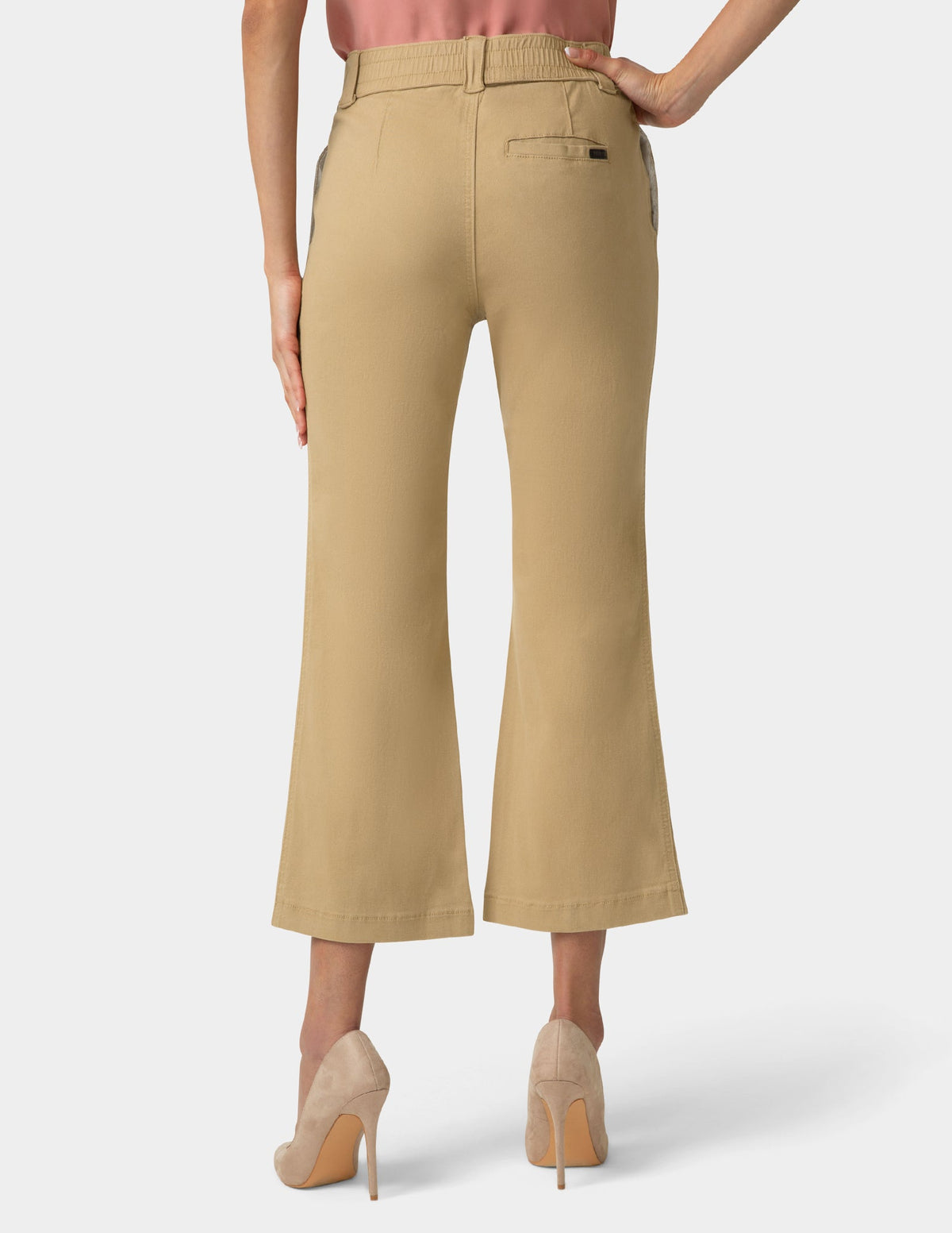 Ultra Stretch Chino Kick Flare Pant - Tannin | Hue