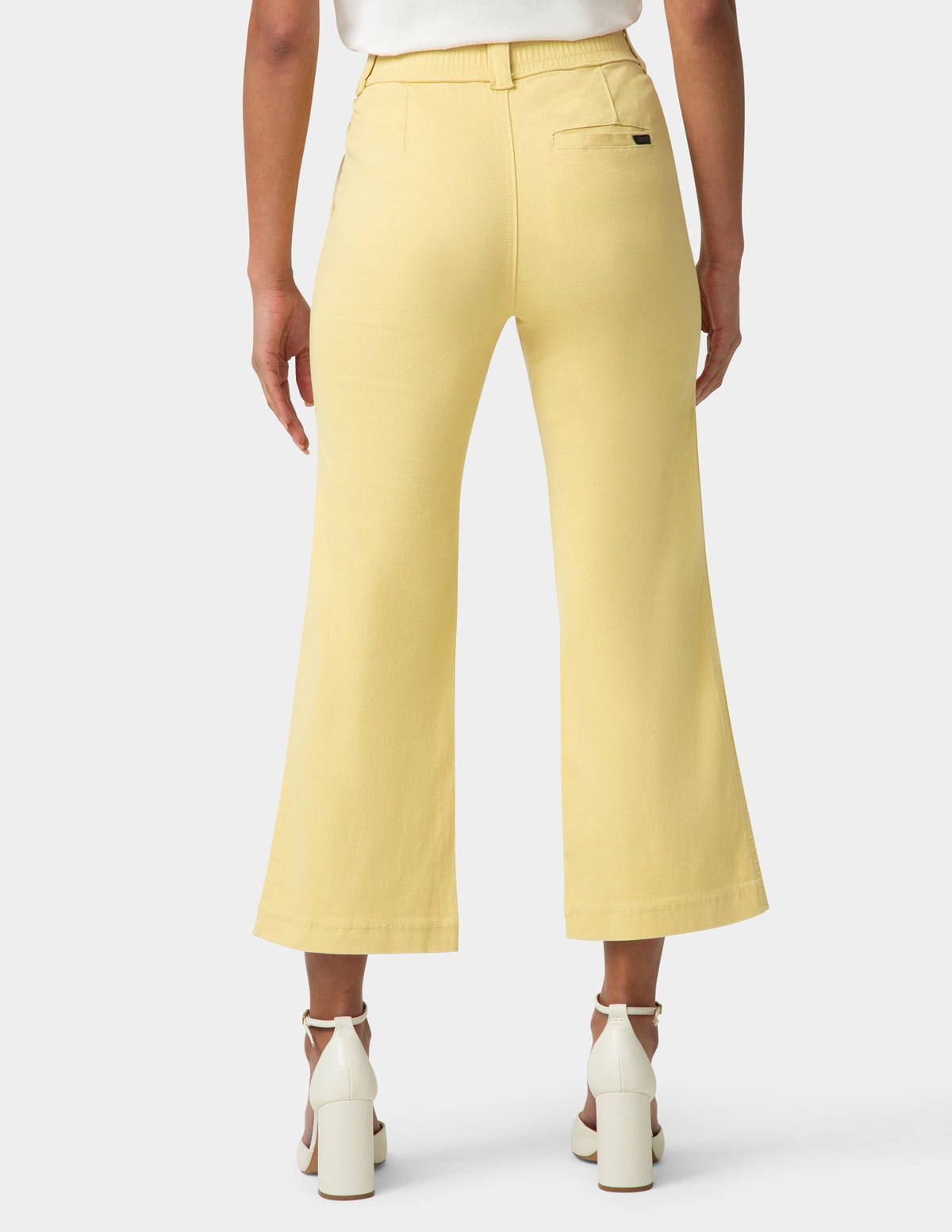 Ultra Stretch Chino Kick Flare Pant - Straw | Hue