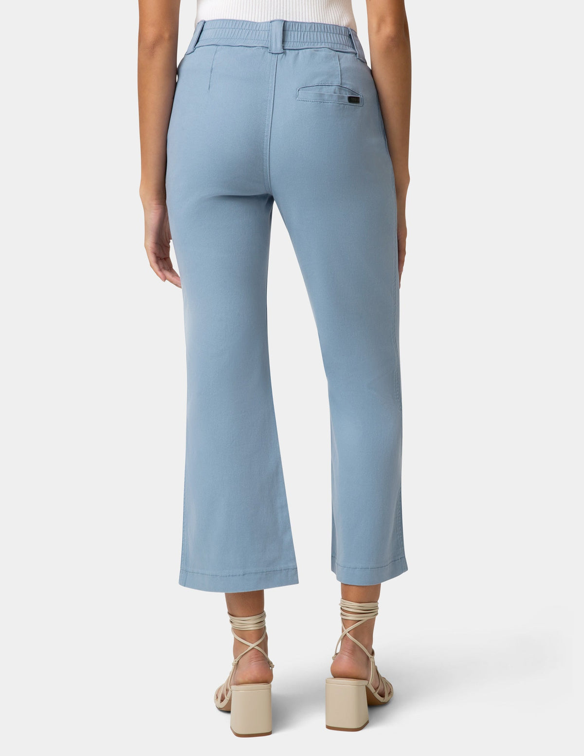 Ultra Stretch Chino Kick Flare Pant - Colony Blue | Hue