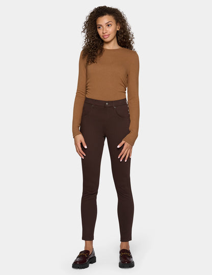 Ultra Soft Denim Legging - Espresso | Hue