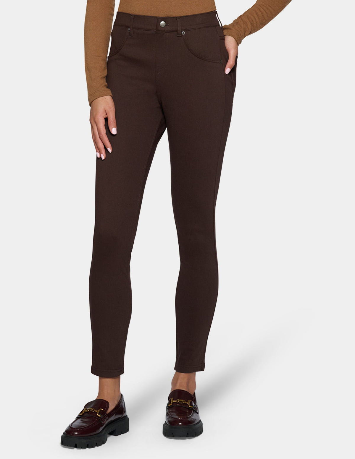 Ultra Soft Denim Legging - Espresso | Hue