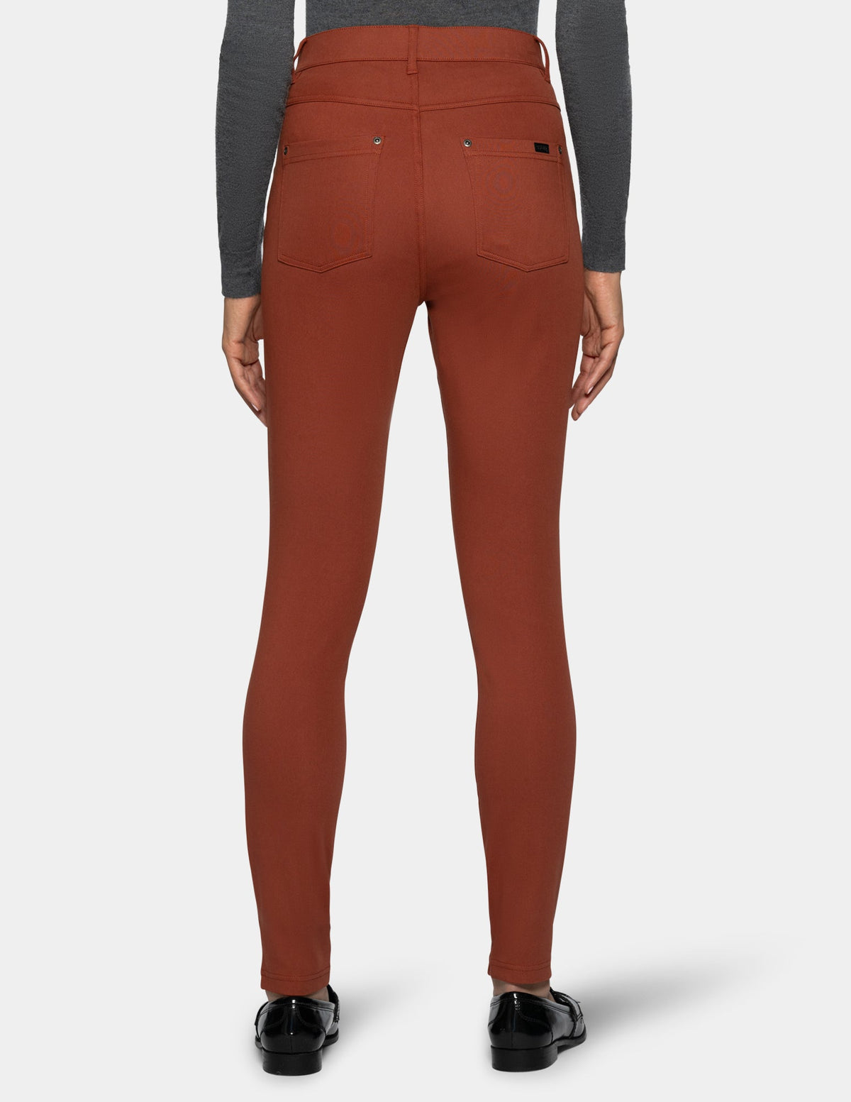 Ultra Soft Denim Legging - Brick | Hue