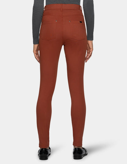 Ultra Soft Denim Legging - Brick | Hue