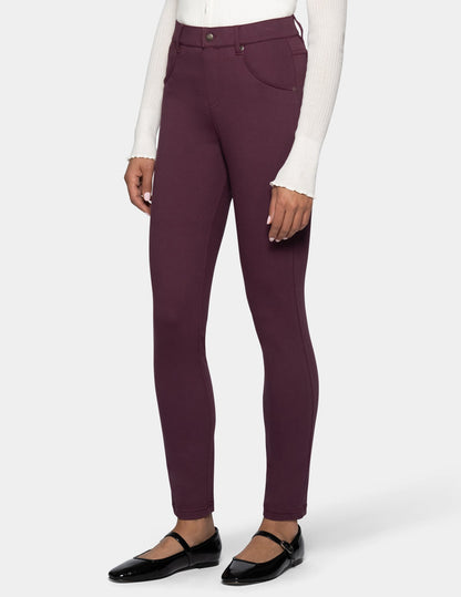 Ultra Soft Denim Legging - Mauve Wine | Hue