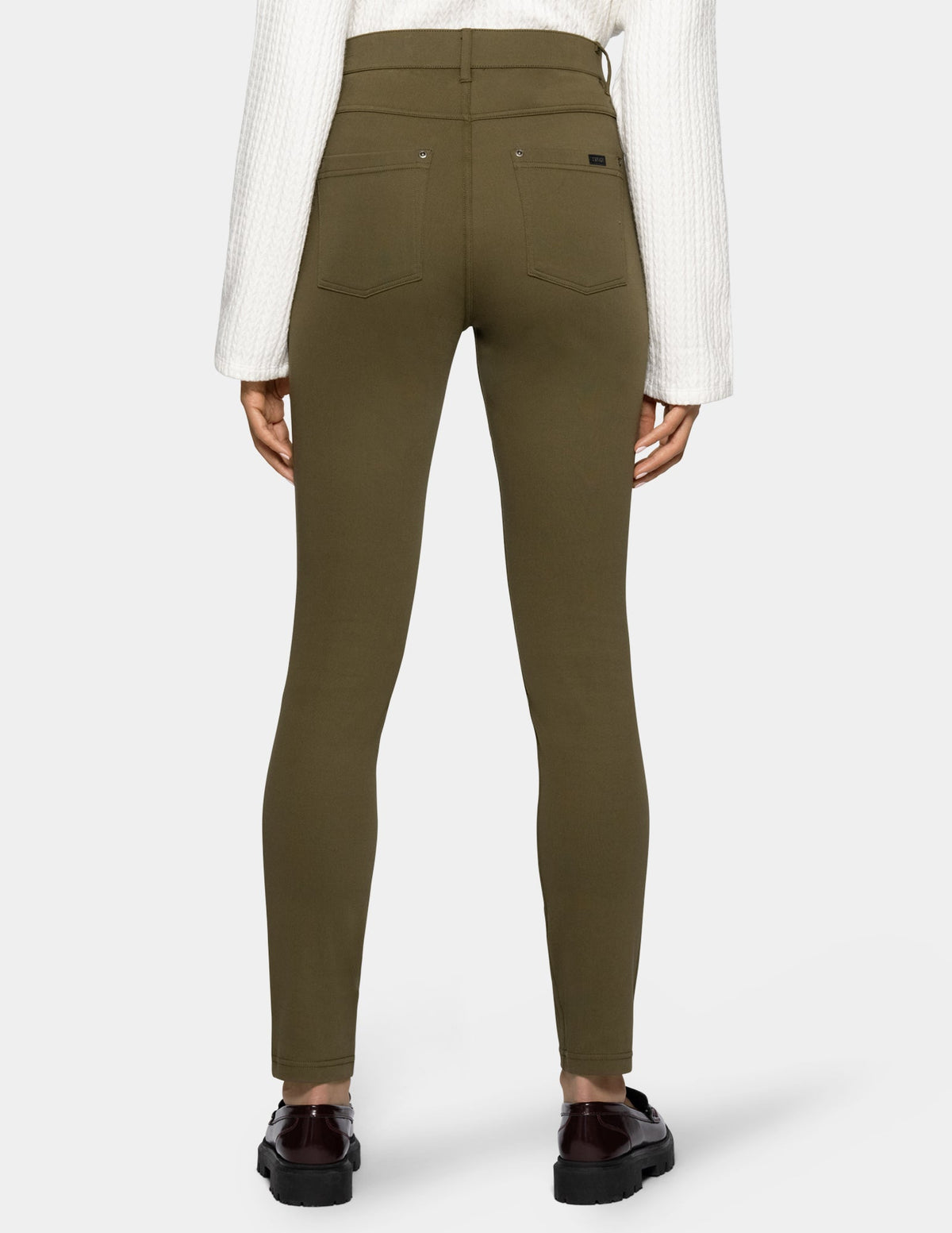 Ultra Soft Denim Legging - Dark Olive | Hue