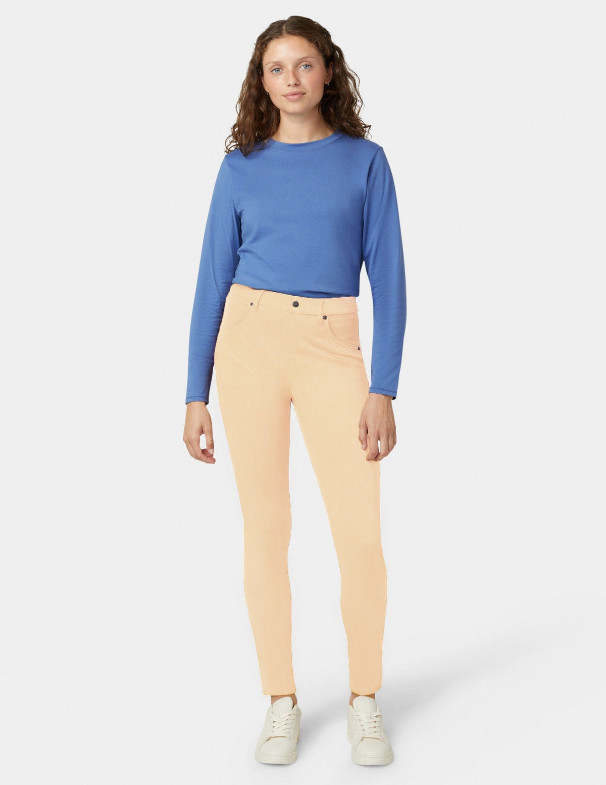 Ultra Soft Denim Legging - Maize | Hue