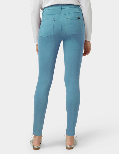 Ultra Soft Denim Legging - Delphinium Blue | Hue