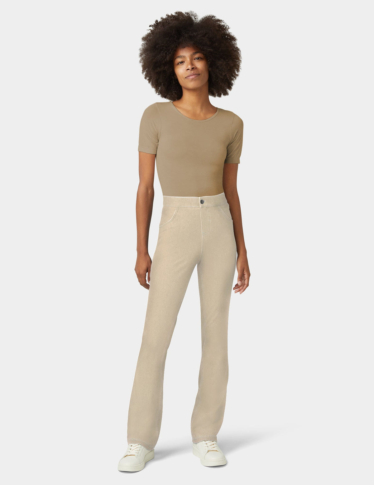 Denim Baby Bootcut - White Pepper | Hue