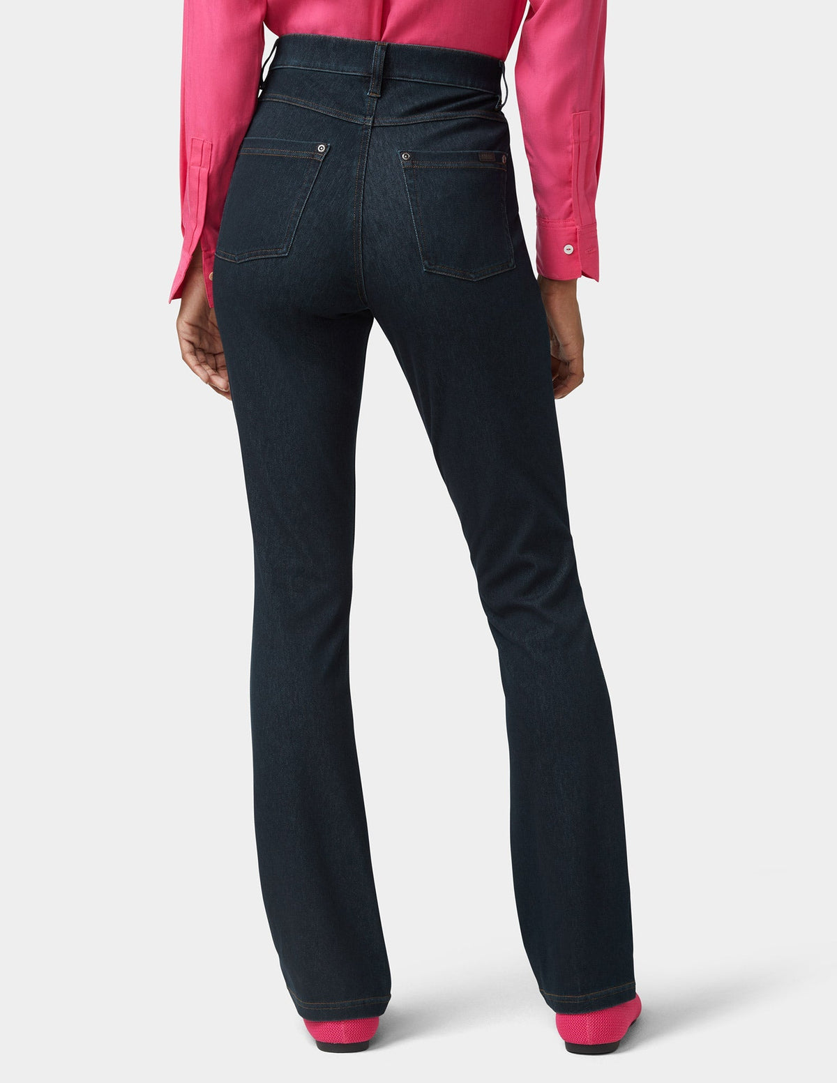 Ultra Soft Denim Baby Bootcut - Black Indigo Wash | Hue