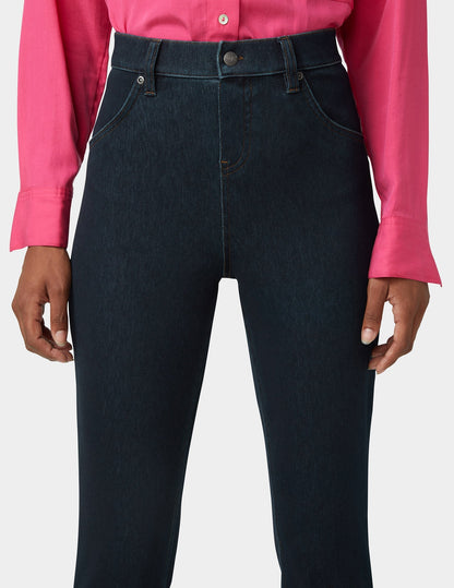 Ultra Soft Denim Baby Bootcut - Black Indigo Wash | Hue