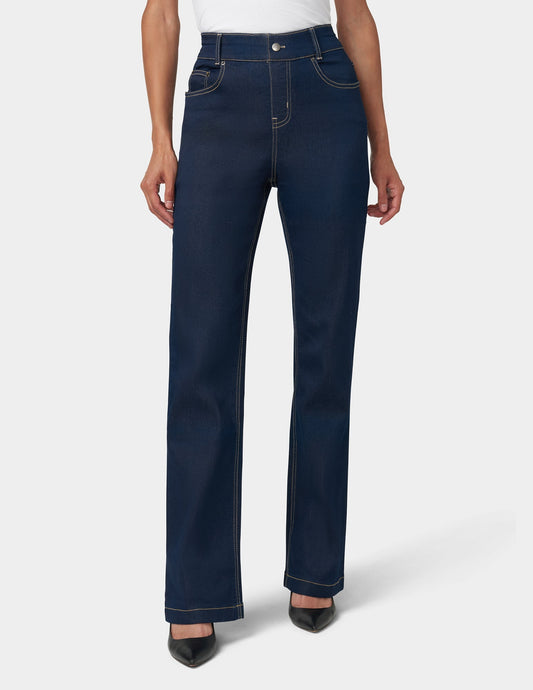 Hi-Rise Bootcut Denim - Dark Rinse Wash | Hue