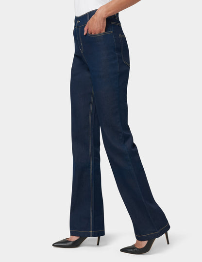 Hi-Rise Bootcut Denim - Dark Rinse Wash | Hue