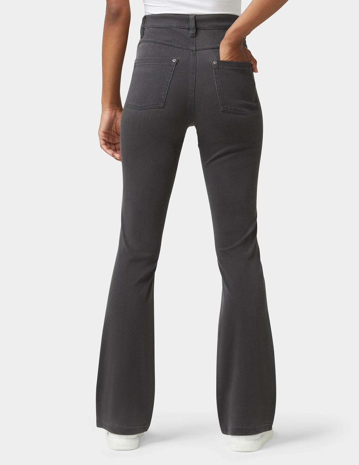 Ultra Soft Denim Baby Bootcut - Graphite Wash | Hue