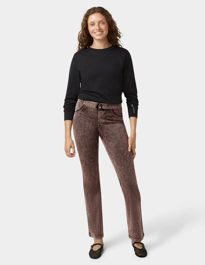 Denim Baby Bootcut - Cinnamon Acid Wash | Hue