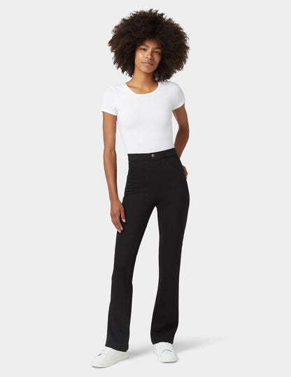 Denim Baby Bootcut - Black Denim | Hue
