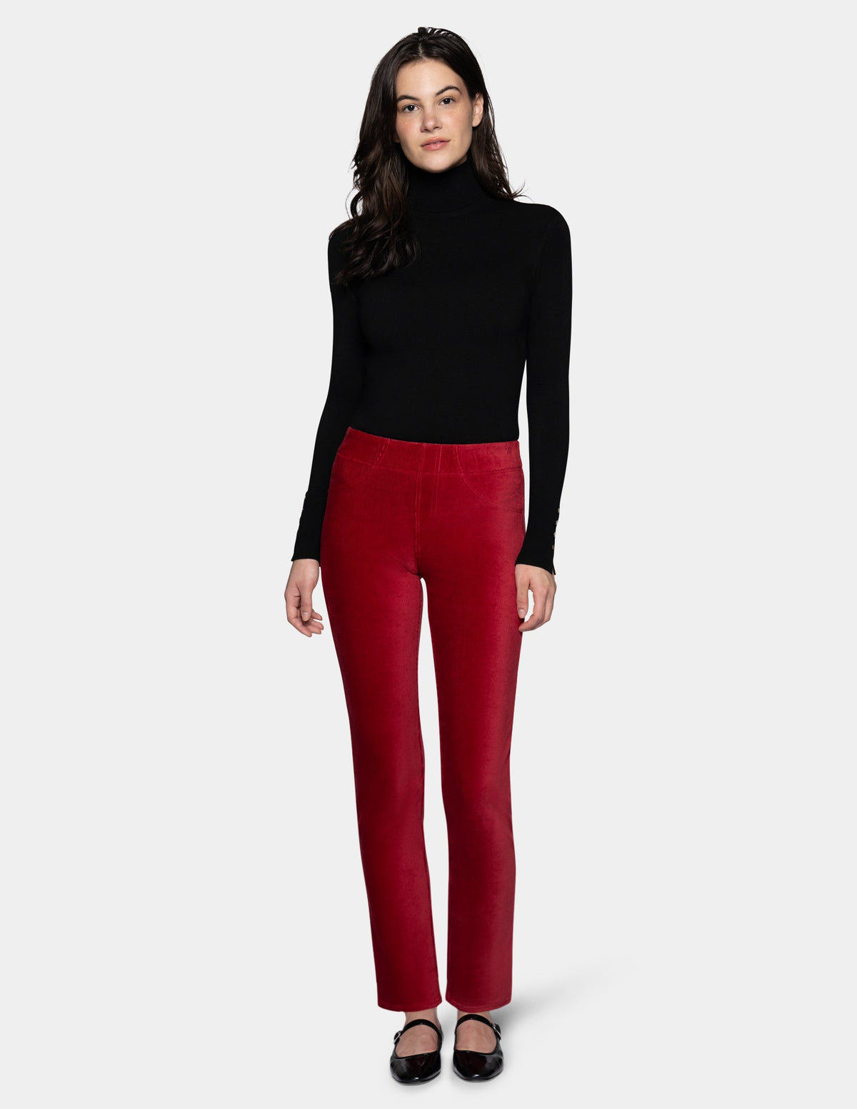 Classic Corduroy Pant - Red Pepper | Hue