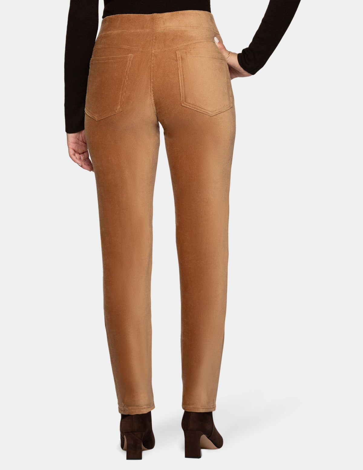 Classic Corduroy Pant - Camel | Hue