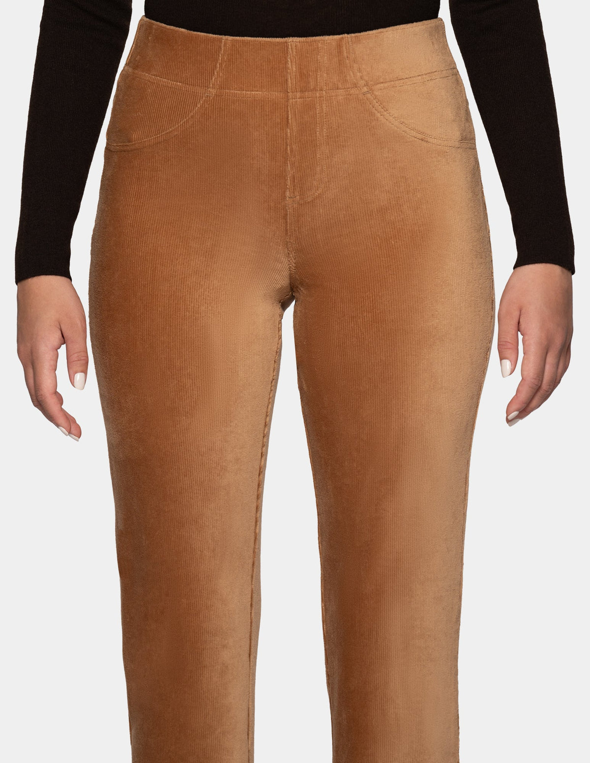 Classic Corduroy Pant - Camel | Hue