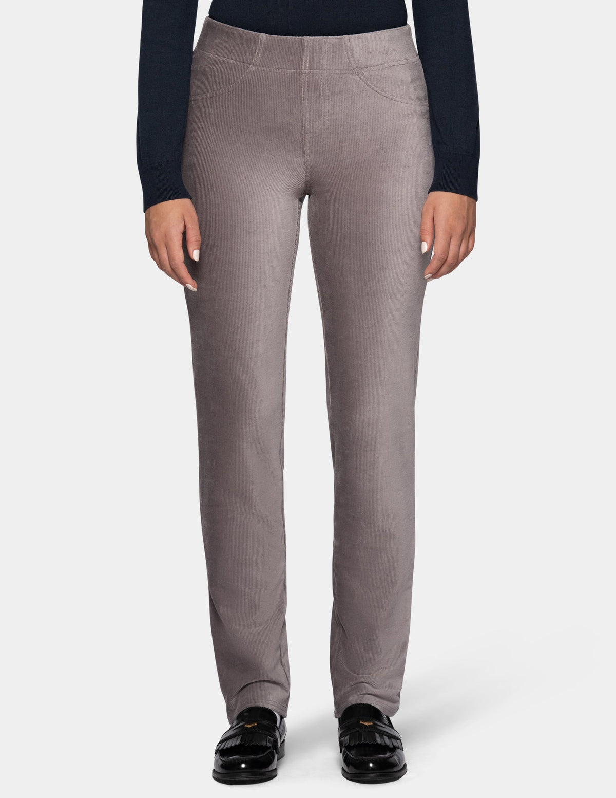 Classic Corduroy Pant - Metal | Hue