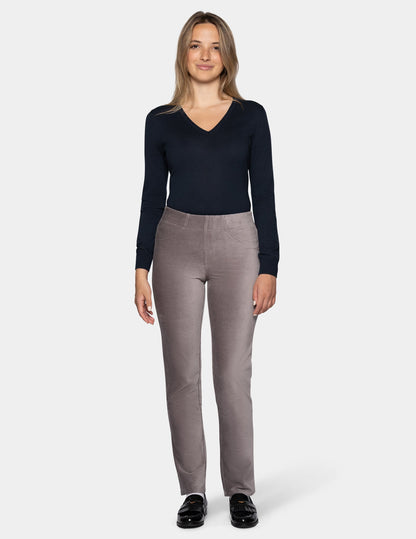 Classic Corduroy Pant - Metal | Hue