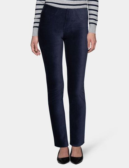 Classic Corduroy Pant - Navy | Hue