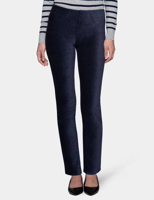 Classic Corduroy Pant - Navy | Hue